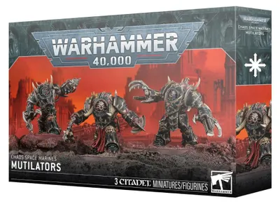 Produktbild von Warhammer 40.000 Chaos Space Marines Mutilators