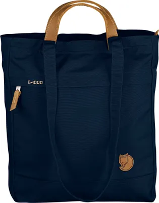 Produktbild von Fjällräven Totepack No.1, Uni, Stoffbeutel, Reißverschluss, Schlüsseltasche, Navy, Einfarbig