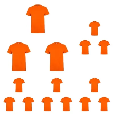 Immagine prodotto di Maglietta unisex Mukua, manica corta, arancione, taglia 4XL, colore: arancione, codice prodotto: 58