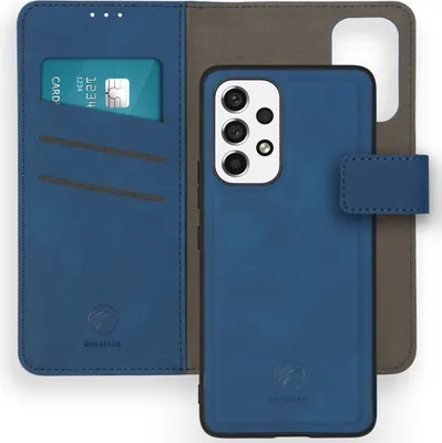 Produktbild von imoshion Entfernbare 2-1 Luxus Klapphülle Samsung Galaxy A53 - Blau