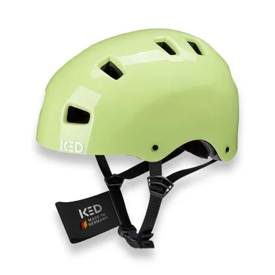 Produktbild von KED 5Forty Jugend Helm – Leichter Skate-Bike-Helm Mit QUICKSAFE Verstellsystem Und Maxshell Technologie Farbe: spring green Größe: 57-62 (L)