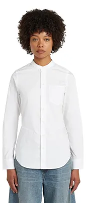 Productafbeelding van G-STAR dames slim fit poplin lang袖 shirt, wit (White D29091-d321-110), maat L (EU)