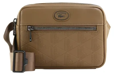 Produktbild von LACOSTE Umhängetasche Nomogramme Reporter Bag Cookie hellbraun