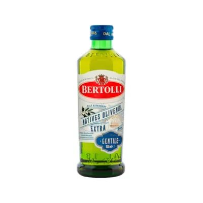 Zdjęcie produktu dla Bertolli Oliwa z oliwek Extra Virgin Gentile tłoczona na zimno 500ml