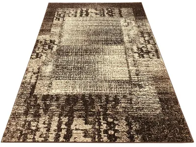 Obrázek produktu pro Kusový koberec 120x170 cm DEMIAN - hnědý / béžový