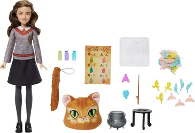 Produktbild von Harry Potter Puppe Hermione Granger Polyjuice Potion Spielset magisch