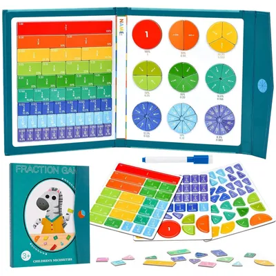 Produktbild von Magnetisches Bruchrechenmaterial für Kinder
