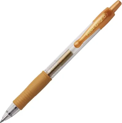 Image de PILOT Gelschreiber G2 07 Metallic, gold