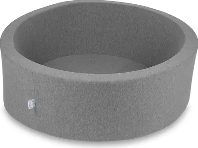 Image de Piscine à balles 90x30cm gris - Sans balles / Sans balles