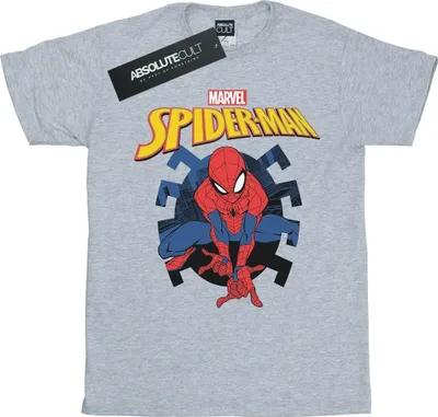 Produktbild von Marvel - "Web Shooting" T-Shirt für Herren BI45474 (S) (Grau)