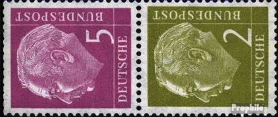 Produktbild von Briefmarken BRD (BR.Deutschland) 1955 Mi S19 postfrisch