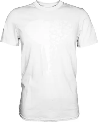 Produktbild von Elefant Schmetterling T-Shirt – White / M