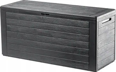 Image de Coffre de jardin - Coffre de rangement - 280 L - Pour balcon et terrasse - Anthracite