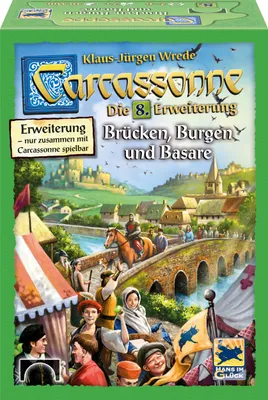 Produktbild von Hans im Glück Carcassonne, Brücken Burgen und Basare, Erweiterung 8