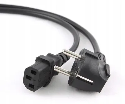Produktbild von Gembird PC-186-VDE Stromkabel 10m C13 VDE für ATX