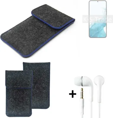 Produktbild von K-S-Trade Handy Schutz Hülle kompatibel mit Samsung Galaxy S22+ Exynos Schutzhülle Handyhülle Filztasche Pouch Tasche Case Sleeve Filzhülle