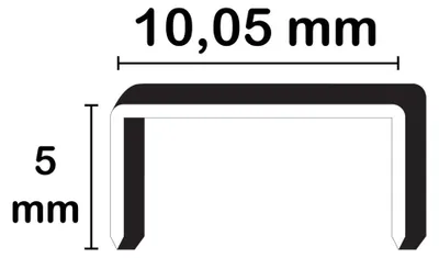 Produktbild von Heftgerät Eurplier 6 aus Edelstahl, 12 Blätter Heftkapazität, 150 Klammern