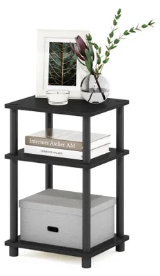 Immagine prodotto di Furinno Tisch 5415454 rechteckig 29,2 x 34 x 57,9cm schwarz