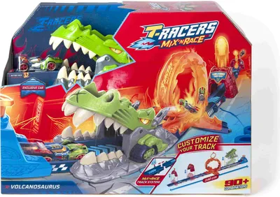 Immagine prodotto di T-Racers Mix Race Volcanosaurus Pista per macchinine