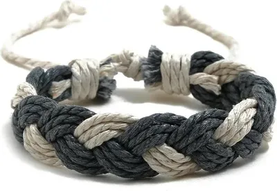 Image de Bracelet TI-33205 Gris / Blanc - Unie et Ajustable KP33205