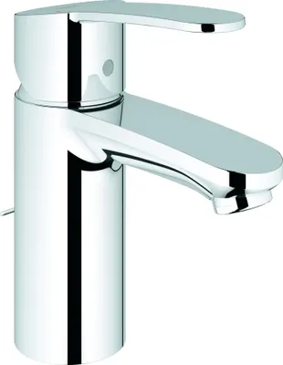 Zdjęcie produktu dla Jednouchwytowa bateria umywalkowa Grohe Eurostyle C 33557 EcoJoy z wyciąganym łańcuszkiem, chrom, jednouchwytowa