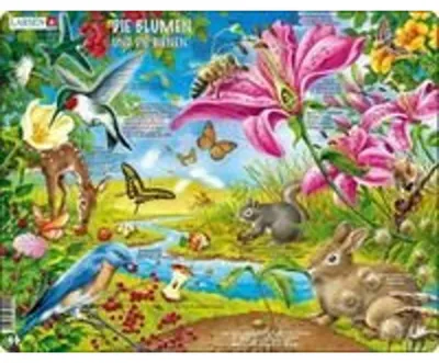 Produktbild von Die Blumen und die Bienen (Kinderpuzzle)