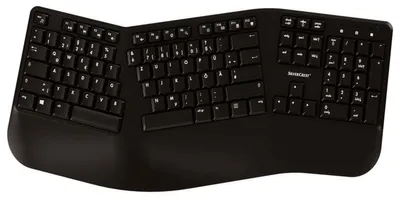 Produktbild von SilverCrest Funk Tastatur SPC KE500 A1 ergonomisch kabellos USB Dongle
