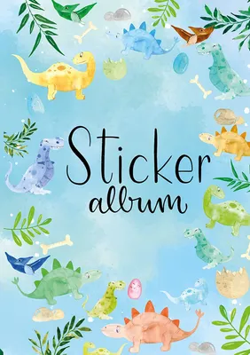 Produktbild von Album na naklejki - Dinozaury
