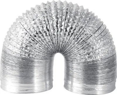 Zdjęcie produktu dla Aluminiowa rura wentylacyjna o średnicy 100 mm, długość 3 m, elastyczna