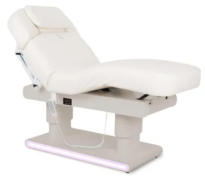 Produktbild von Habys Eterna mit Heizung | elektrische Kosmetikliege Massageliege Behandlungsliege | 4 Motoren | Höhenverstellbar Elektrisch | 198 x 78 cm | Beige
