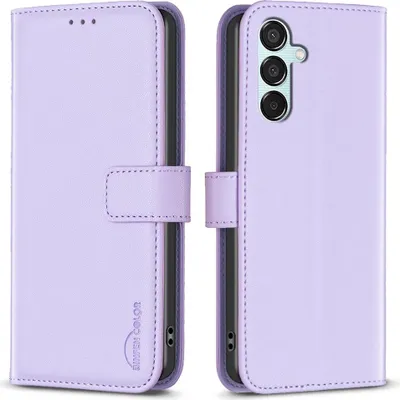 Produktbild von Samsung Galaxy M15 Hülle - BINFEN Klapphülle - Lavendel