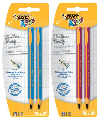 Produktbild von BIC KIDS Bleistift Evolution Härtegrad: HB 2er Blister zufällige Farbe (1 Set)