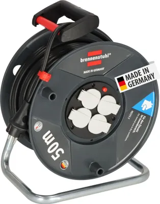 Produktbild von Brennenstuhl Garant V2 Kabeltrommel 50m – Hochwertige Kabelversorgung für Profis