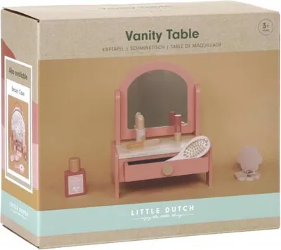 Obrázek produktu pro Little Dutch -kauneuspöytä, pinkki