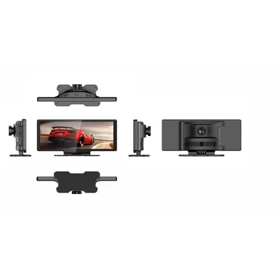 Produktbild von RobiCam CarPlay Smart Screen, kabelloses CarPlay, Apple und Android Auto, integrierte 4K-Frontkamera, HD-Rückfahrkamera