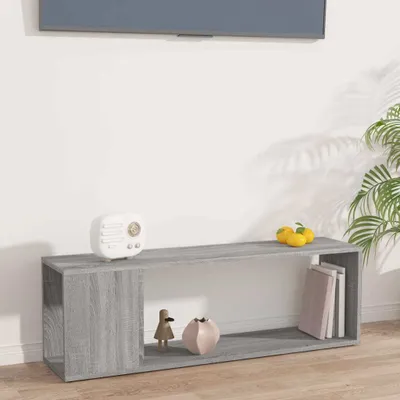 Produktbild von The Living Store TV-Schrank Grau Sonoma 100x24x32 cm Holzwerkstoff