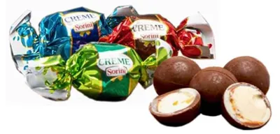 Productafbeelding van Sorini Chocolade Bal Melk Hazelnootpralines Mix - 1 kilo