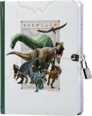 Produktbild von Jurassic World Invisible Ink Lock & Key Diary