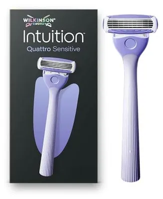 Productafbeelding van Sword Intuition Quattro Sensitive scheermes voor dames, 1 stuk