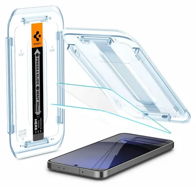 Productafbeelding van Spigen GLAStR EZ Fit Screenprotector 2 Pack + Applicator voor de Samsung Galaxy S24 FE / A37 / A56