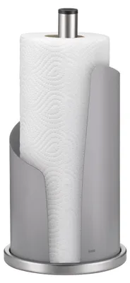 Zdjęcie produktu dla Kela 11203, uchwyt na rolki kuchenne Stella, stal nierdzewna/metal, średnica 15 cm, kolor jasny