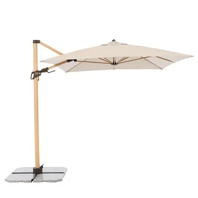 Produktbild von Sonnenschirm Kurbelschirm Ampelschirm Doppler Polyester 180 g/m² natur