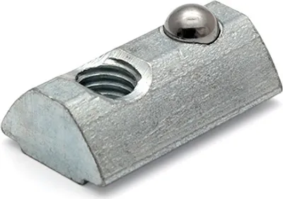 Produktbild von Nutenstein mit Steg I-Typ Nut 8, Gewindedurchmesser M5