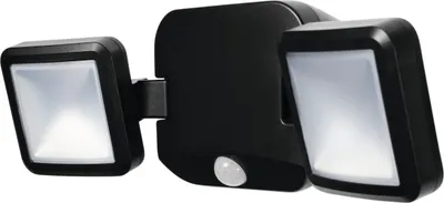 Zdjęcie produktu dla LEDVANCE 4058075227361 LEDVANCE LED-Licht mit Dämmerungssensor und Bewegungsmelder Battery LED Spotlight Double 10 W
