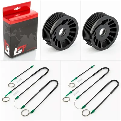 Produktbild von 2x Fensterheber Reparatursatz Set vorne links rechts für PEUGEOT 206 CC CABRIO
