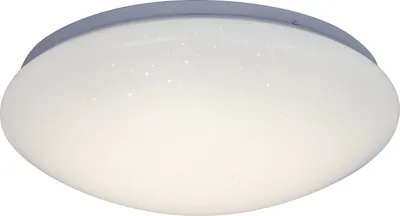 Zdjęcie produktu dla Plafon gwiezdny efekt 33 cm LED 18W biały okrągły Lucas 3937 Rabalux