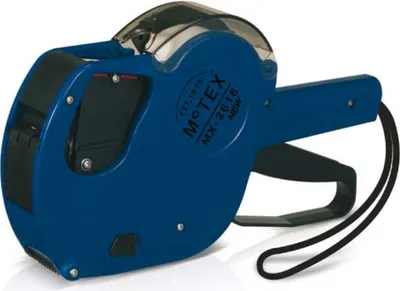 Produktbild von Markin Y3102616, Blau, Selbstklebendes Druckeretikett, Rolle