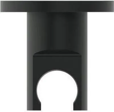 Produktbild von Ideal Standard Wandanschlussbogen mit Brausehalter rund Idealrain Round BC807XG Schwarz