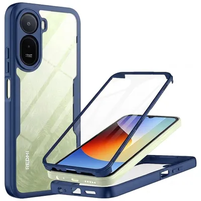Obrázok produktu pre Techsuit – Puzdro ColorVerse 360 Series, 360° ochrana s ochranou displeja, pre Xiaomi Redmi A7 Pro 4G – modrá