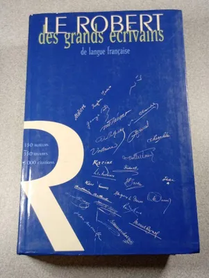Zdjęcie produktu dla Le Robert des grands écrivains de langue française